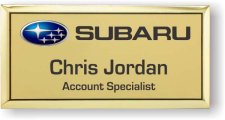(image for) Subaru Executive Gold Badge (Style A)