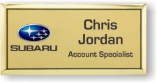 (image for) Subaru Executive Gold Badge (Style B)
