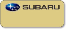 (image for) Subaru Gold Logo Only Badge
