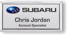 (image for) Subaru Executive Silver Badge (Style A)