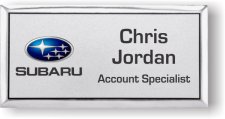 (image for) Subaru Executive Silver Badge (Style B)