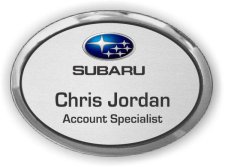 (image for) Subaru Oval Executive Silver Badge
