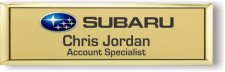 (image for) Subaru Small Executive Gold Badge (Style A)