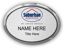 (image for) Suburban Hotel Silver Oval Executive Badge