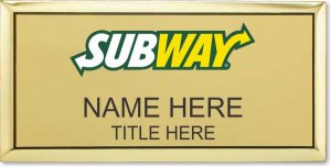 (image for) Subway Executive Gold Badge