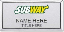 (image for) Subway Executive Silver Badge