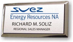 (image for) Suez Energy Resources NA Silver Executive Badge