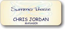 (image for) Summer Breeze Cream Badge