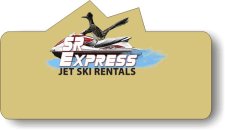 (image for) Sunridge Chevron SR Express Logo Only Gold Shaped Badge