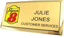 (image for) Super 8 Logo B Executive Gold Badge