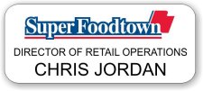 (image for) Super Foodtown White Badge