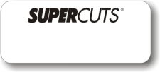 (image for) Supercuts White Logo Only Badge