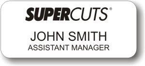 (image for) Supercuts White Badge