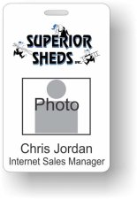 (image for) Superior Sheds Photo ID Badge