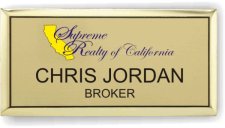 (image for) Supreme Realty of California Executive Gold Badge