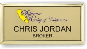 (image for) Supreme Realty of California Executive Gold Badge