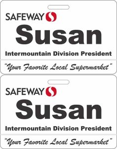 (image for) Safeway White Badge (Classic ID Style)