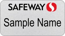 (image for) Safeway Silver Badge Name Only