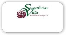(image for) Sweetbriar Villa Logo Only White badge