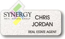 (image for) Synergy Real Estate Shaped Silver Badge
