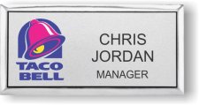 (image for) Taco Bell Silver Executive Badge