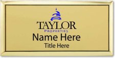(image for) Taylor Properties Executive Gold Badge