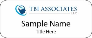 (image for) TBI Associates LLC Standard White Badge