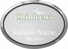 (image for) Tega Cay Children's Academy Oval Executive Silver badge