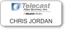 (image for) Telecast Fiber Systems White Badge