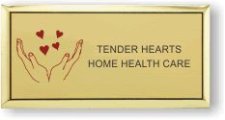 (image for) Tender Hearts Home Health Care Executive Gold Logo Only Badge