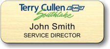 (image for) Terry Cullen Chevrolet Gold Badge