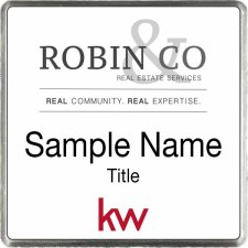 (image for) Robin & Co Real Estate Services White Square Executive Badge