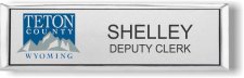 (image for) Teton County Small Silver Executive Badge