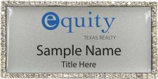 (image for) Equity Real Estate Bling Silver Badge