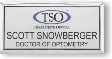 (image for) Texas State Optical Executive Silver Badge