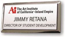 (image for) The Art Institute of California Executive Silver Badge (No Campus Line)
