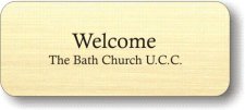(image for) Bath Church U.C.C Gold Badge