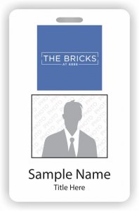 (image for) Barrett & Stokely The Bricks Photo ID Vertical badge