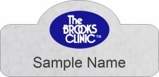 (image for) The Brooks Clinic Silver Shaped Badge