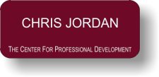 (image for) The Center for Professional Development Maroon Badge