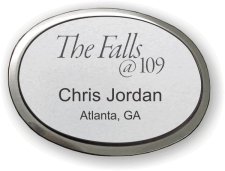 (image for) The Falls @ 109 Silver Oval Executive Badge