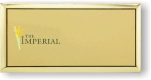 (image for) The Imperial Hawaii Resort Blank Executive Gold Badge