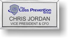 (image for) Loss Prevention Group Silver Executive Badge