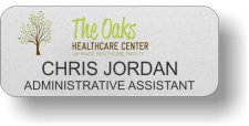 (image for) The Oaks Healthcare Center Silver Badge Logo B