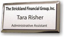 (image for) The Strickland Financial Group Logo A Executive Silver Badge