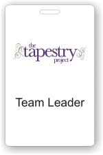 (image for) The Tapestry Project Team Leader ID Badge
