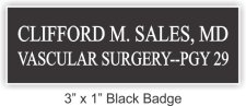 (image for) The Cardiovascular Care Group Black Badge (Text Only)