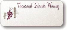 (image for) Thousand Islands Winery Silver Logo Only Badge