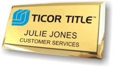 (image for) Ticor Title Gold Executive Badge