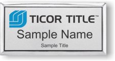 (image for) Ticor Title Silver Executive Badge